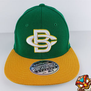 NEW BC Snapback Hat Zephyr NCAA Green Baseball Cap Hat Size M / L